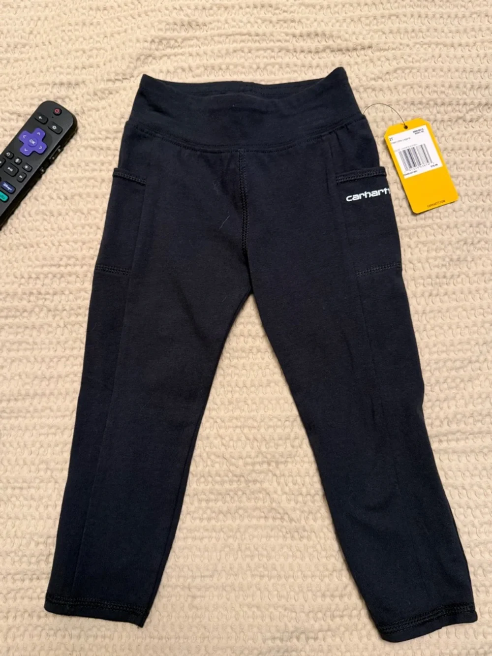 Carhartt Kids Black Performance Leggings - Picture 1 of 3